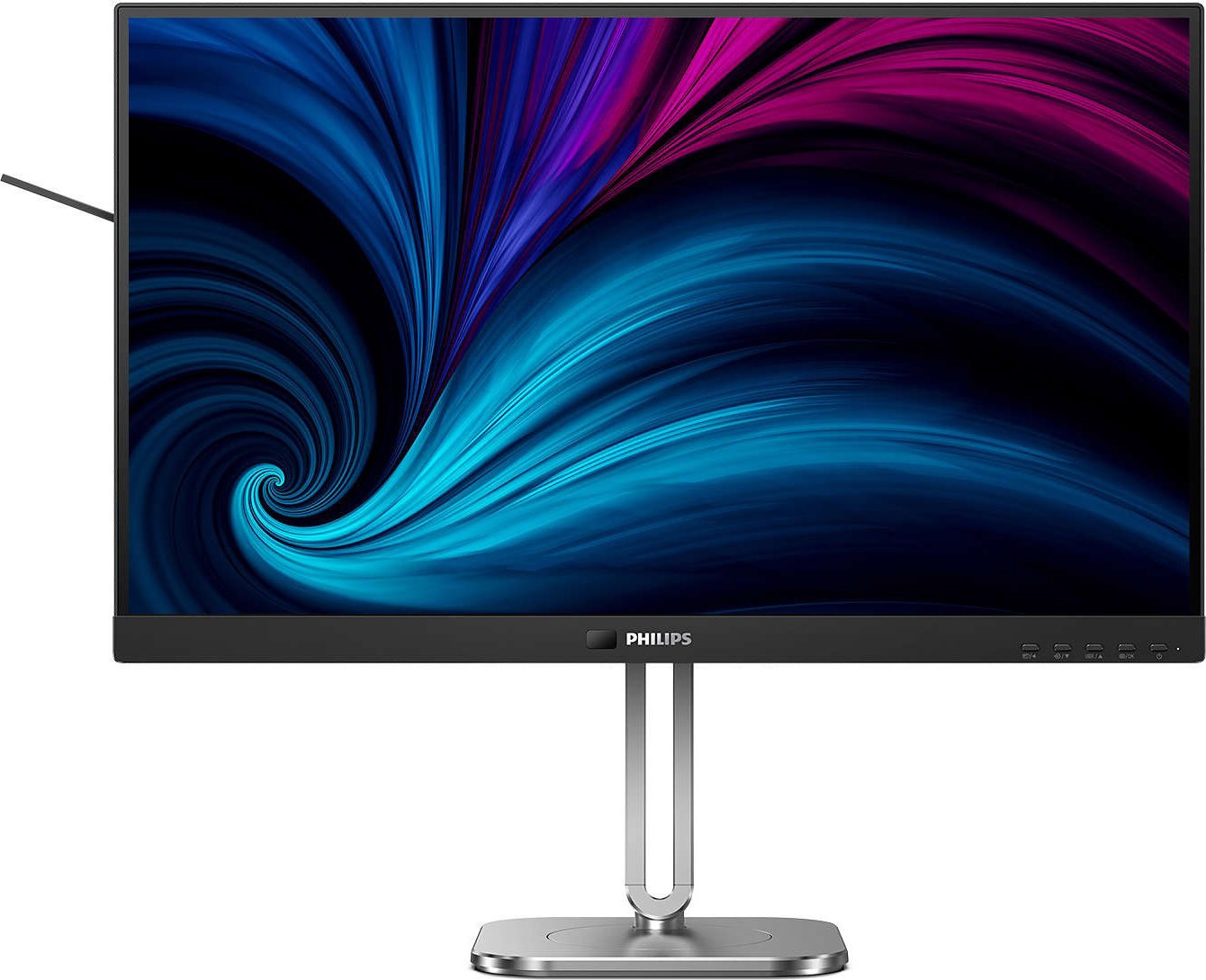 TFT 27" Philips 27B2U6903, 4K UHD, IPS, 2xHDMI, DP,USB-C,RJ-45,USB-hub,HAS,Pivot, кол.,срібл-сірий