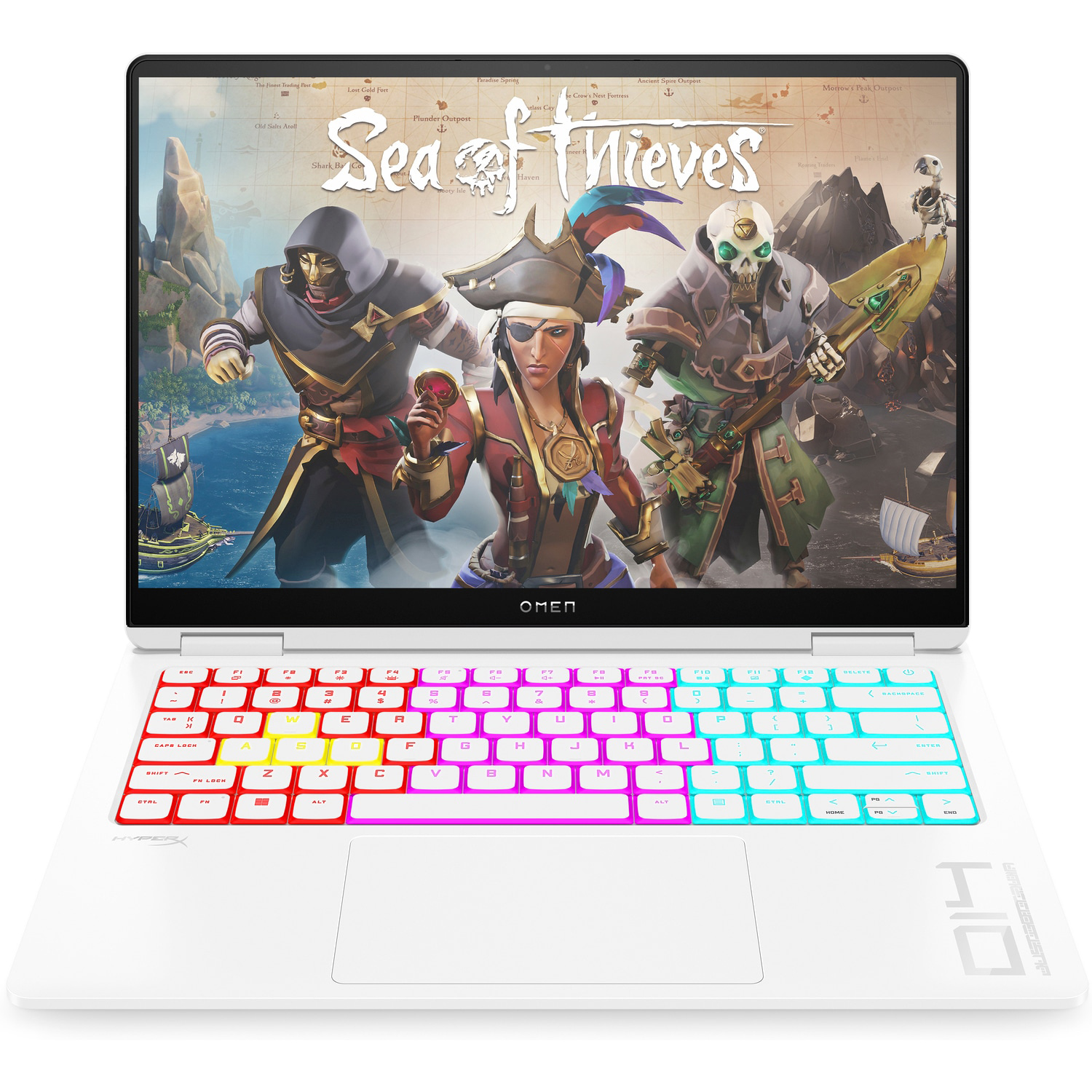 HP OMEN Gaming 14-fb0022ua 14"2.8K OLED,400n/U7-155H(4.8)/16Gb/SSD1Tb/RTX 4050,6GB/DOS/Білий