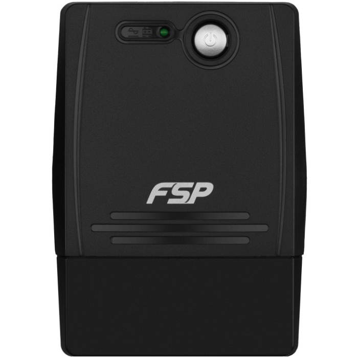 ДБЖ FSP FP650, 650VA/360W, Schuko*2, USB + RJ45, 230V/50Hz, Black