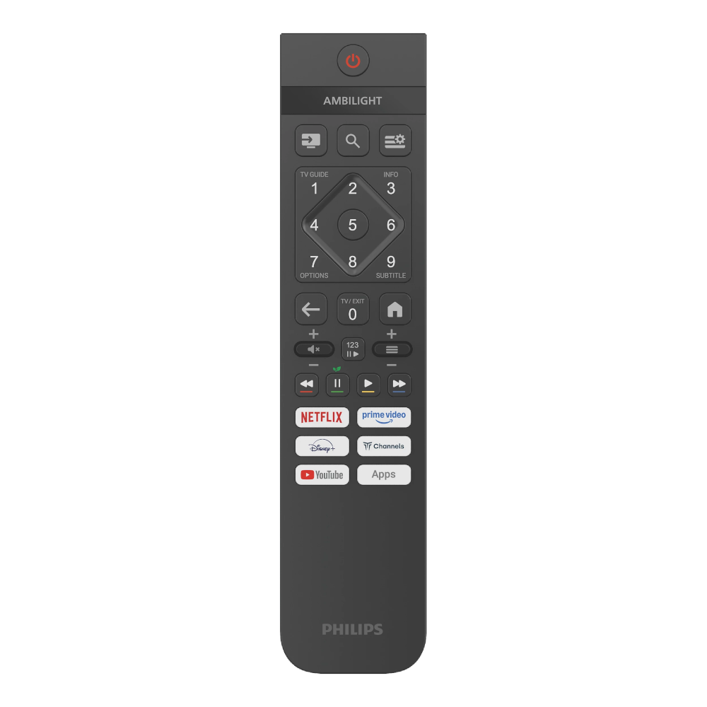 Телевізор 50" 4К LED 60 Hz, Titan OS, 230 cd/m2, A mbilight, sound 20W, Wi-Fi 802.11ac,Bluetooth 5.2  50PUS8010/12