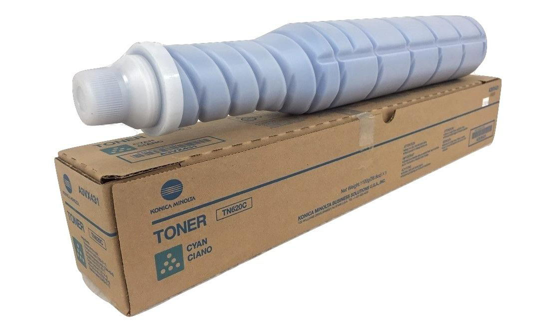 Тонер-картридж TN620C блакитний Konica Minolta (A3VX454)