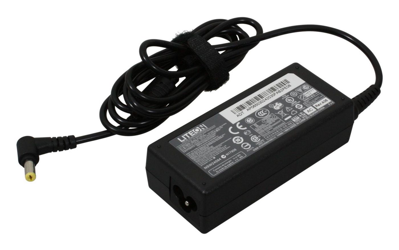 AC ADAPTOR.65W.19V.YEL.LF