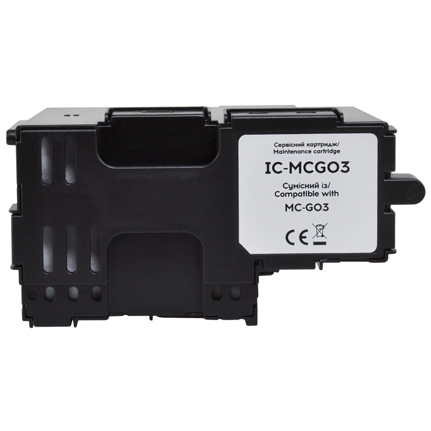 Контейнер сумісний для відпрацьованих чорнил Canon MC-G03/5794C001 з чіпом Barva (IC-MCG03)
