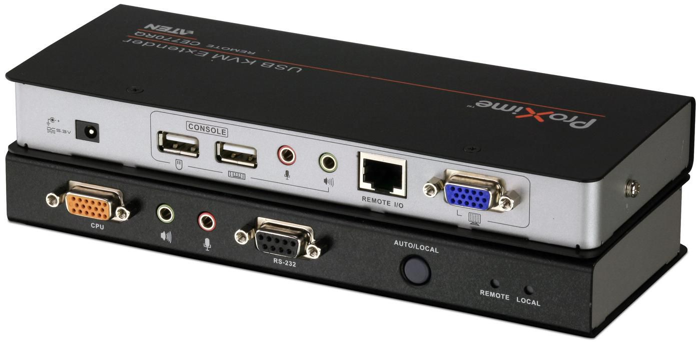 USB KVM Extender, Dual Console