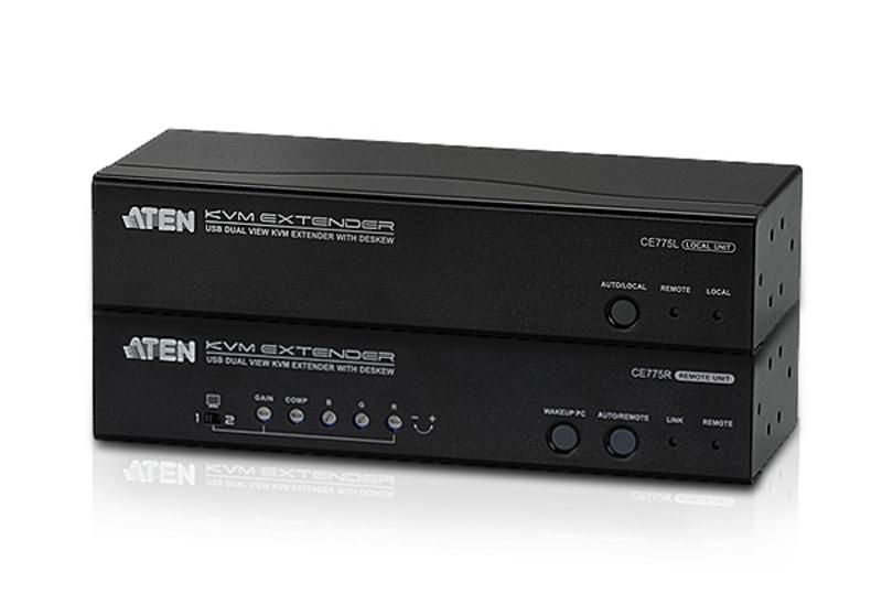 USB KVM Extender, Dual view