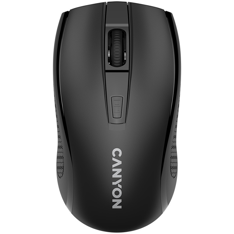 Миша бездротова оптична MW-7 чорна Canyon (CNE-CMSW07B)