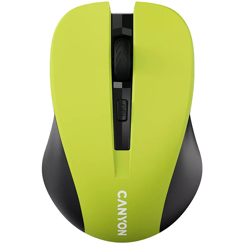 Миша бездротова оптична MW-1 жовта Canyon (CNE-CMSW1Y)