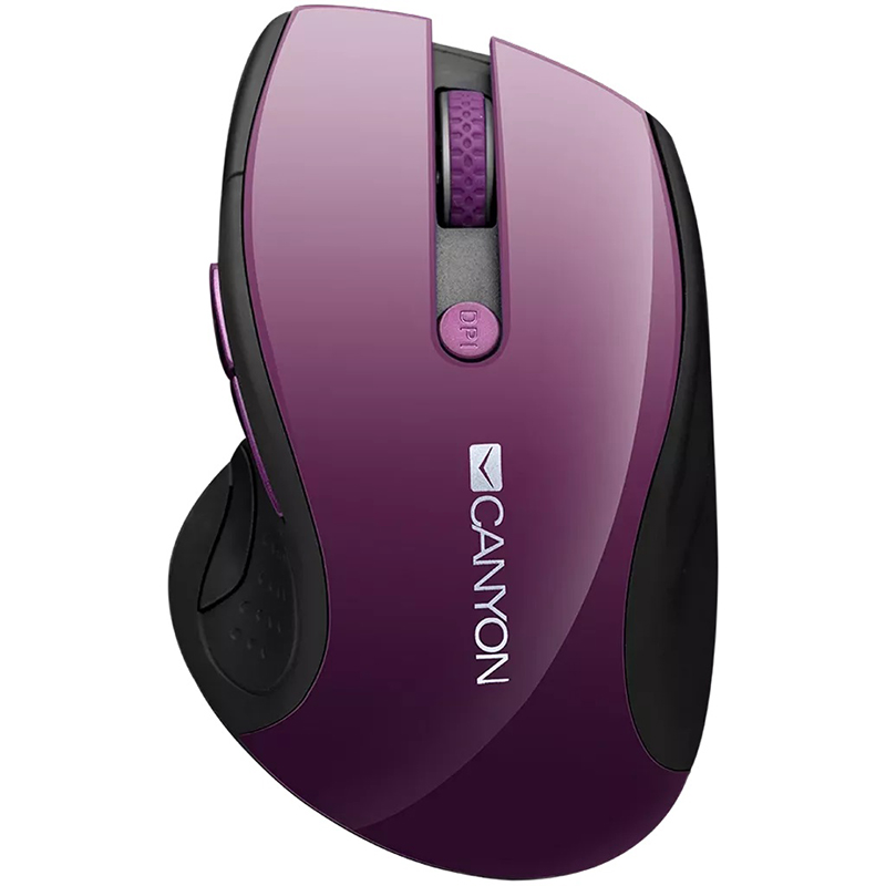 Миша бездротова оптична MW-01 фіолетова Canyon (CNS-CMSW01P)