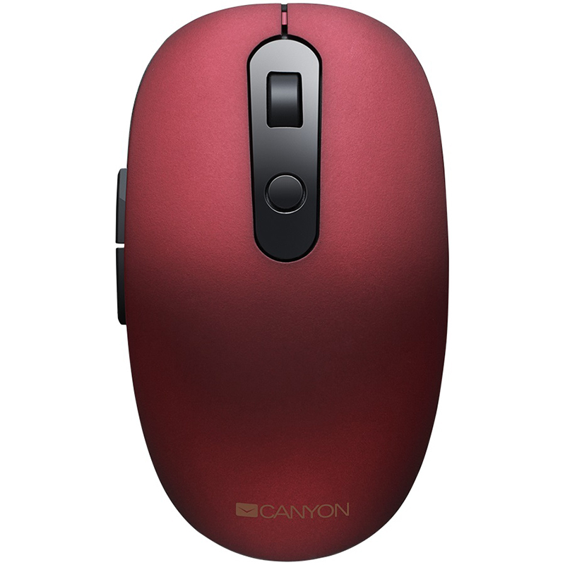 Миша бездротова оптична MW-9 червона Canyon (CNS-CMSW09R)