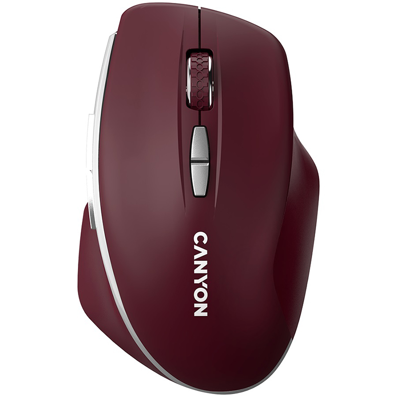 Миша бездротова оптична MW-21 червона Canyon (CNS-CMSW21BR)
