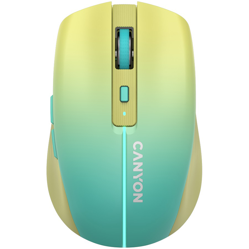 Миша бездротова оптична MW-44 жовто-синя Canyon (CNS-CMSW44UA)