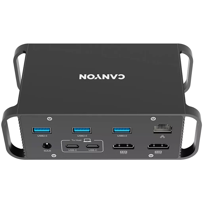 Хаб 14-в-1 мультипорт USB Type-C HDS-95ST  Canyon (CNS-HDS95ST)