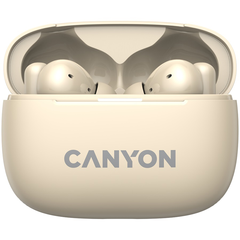 Навушники бездротові OnGo BT TWS-10 бежеві Canyon (CNS-TWS10BG)