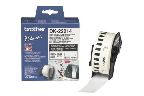 DK22214 CONTINUOUS PAPER TAPE 