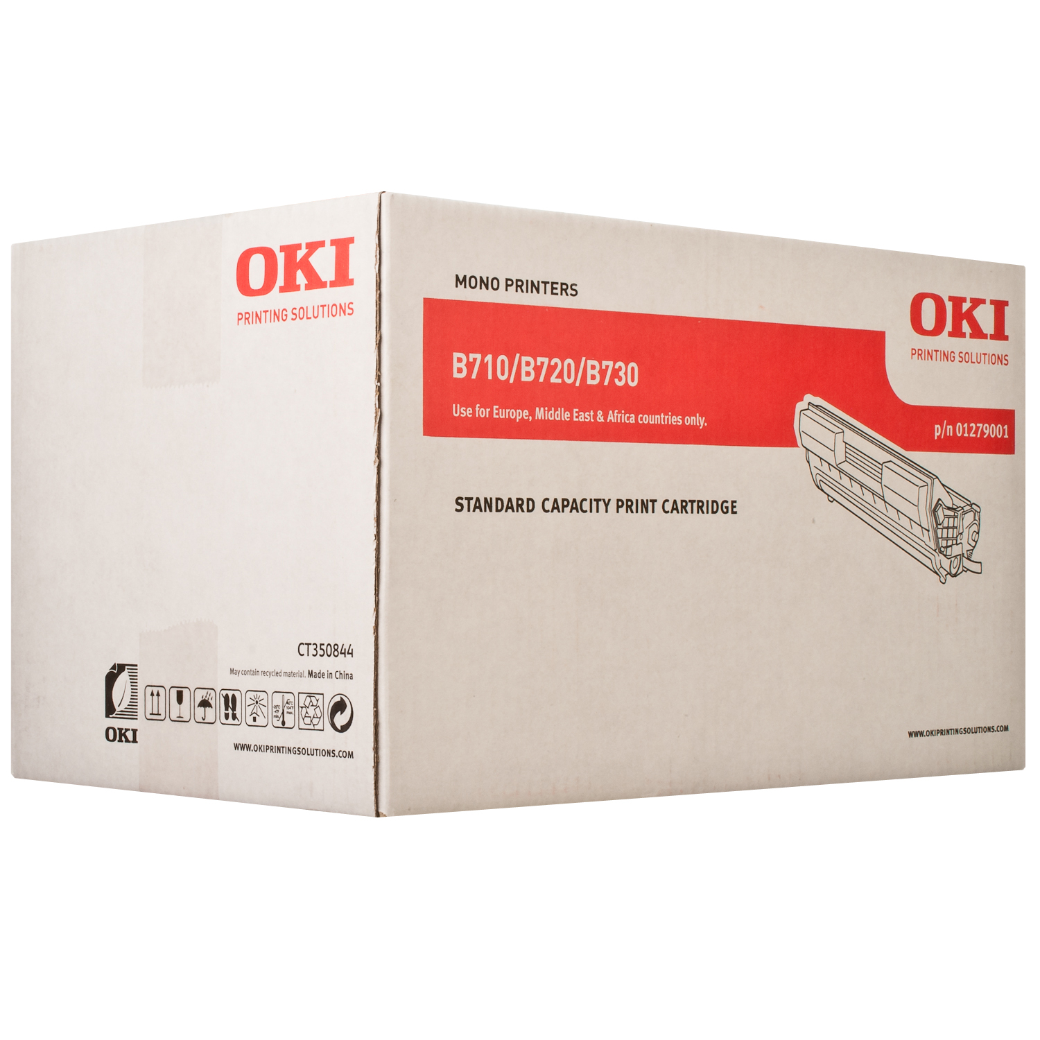 Тонер-картридж B710 15K Oki (01279001)