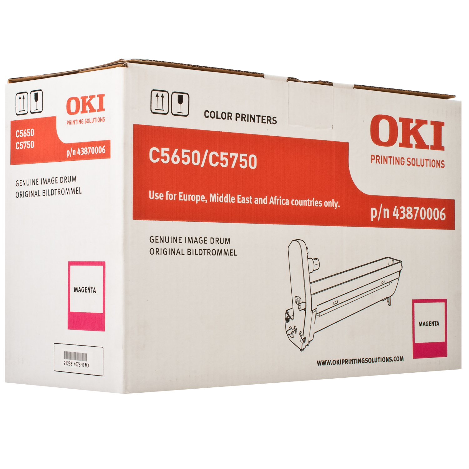 Драм-картридж C5650_5750 пурпуровий Oki (43870006)