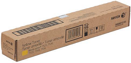Тонер-картридж WC7525 жовтий Xerox (006R01518)
