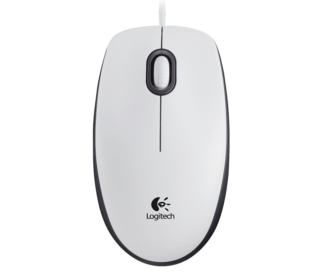 Миша USB M100, біла Logitech (910-001605/910-005004/910-006764)