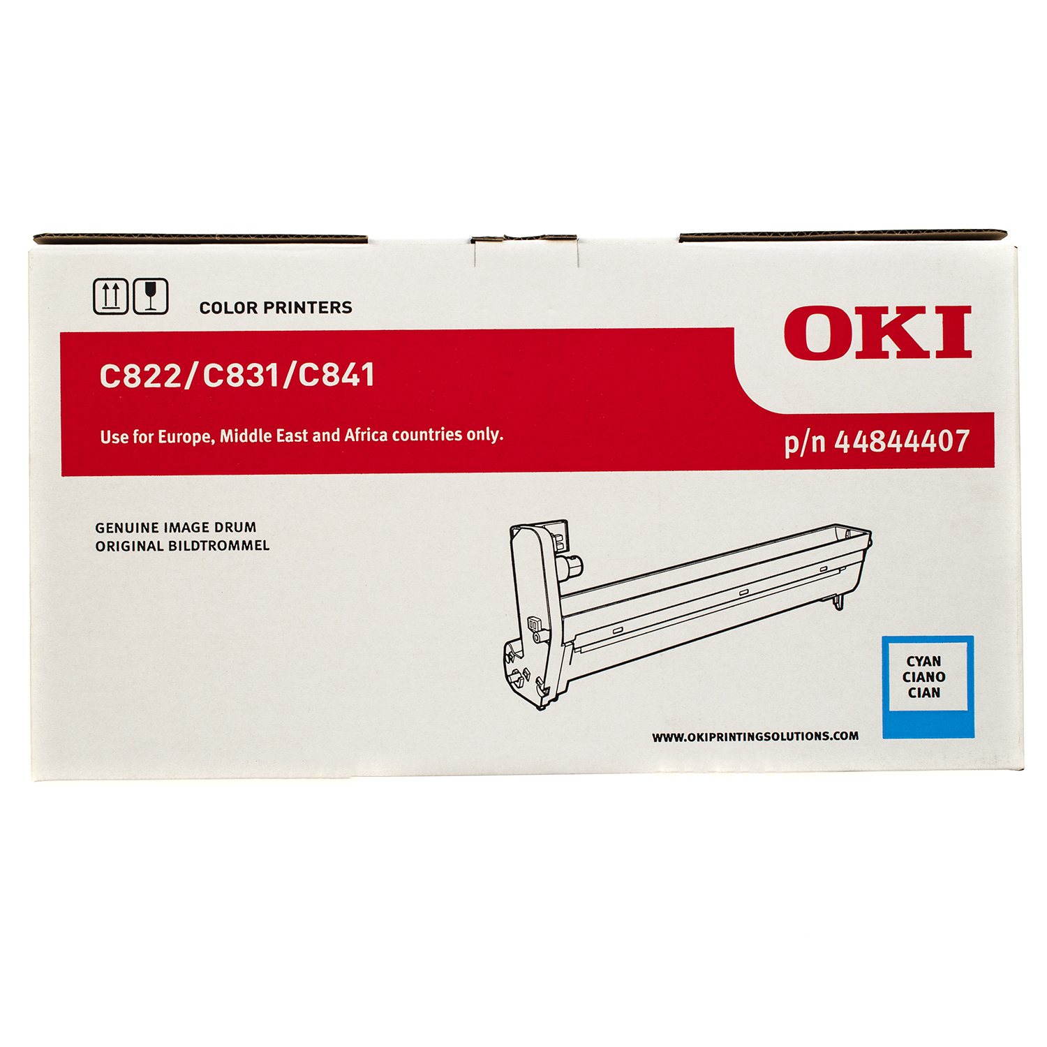 Драм-картридж C831 блакитний Oki (44844407)