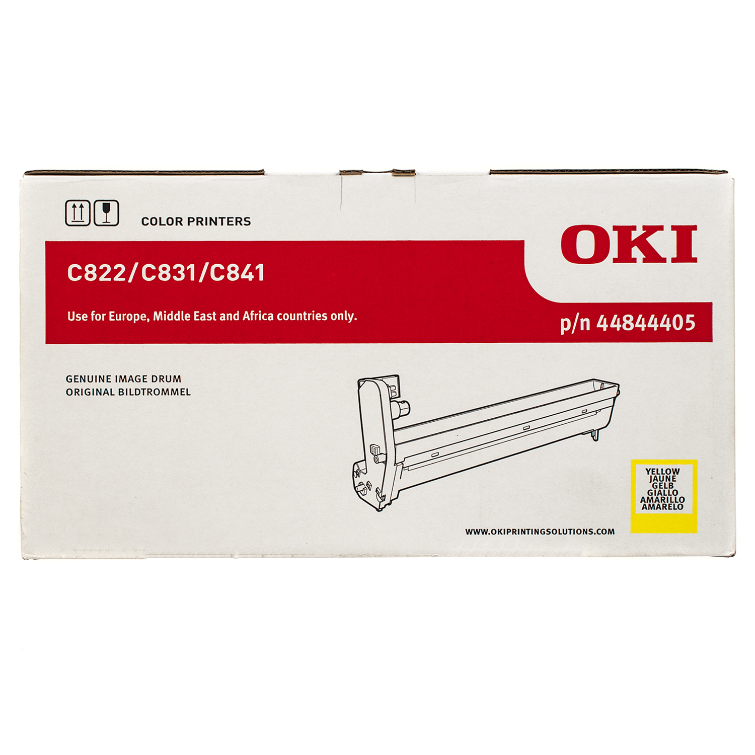 Драм-картридж C831 жовтий Oki (44844405)