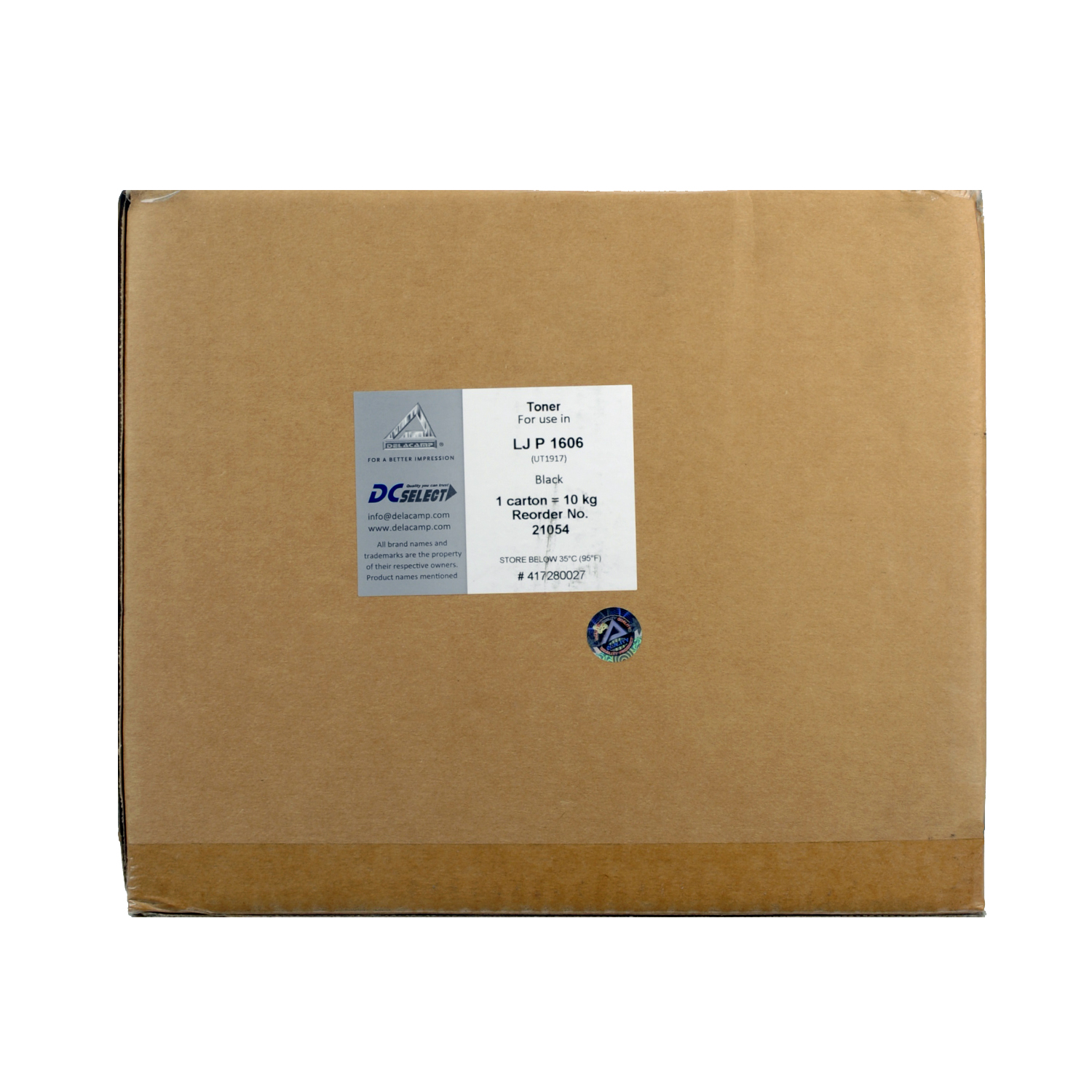 Тонер HP LaserJet P1005 пакет, 10 кг MK Imaging/DC Select (UT1917) (21054)