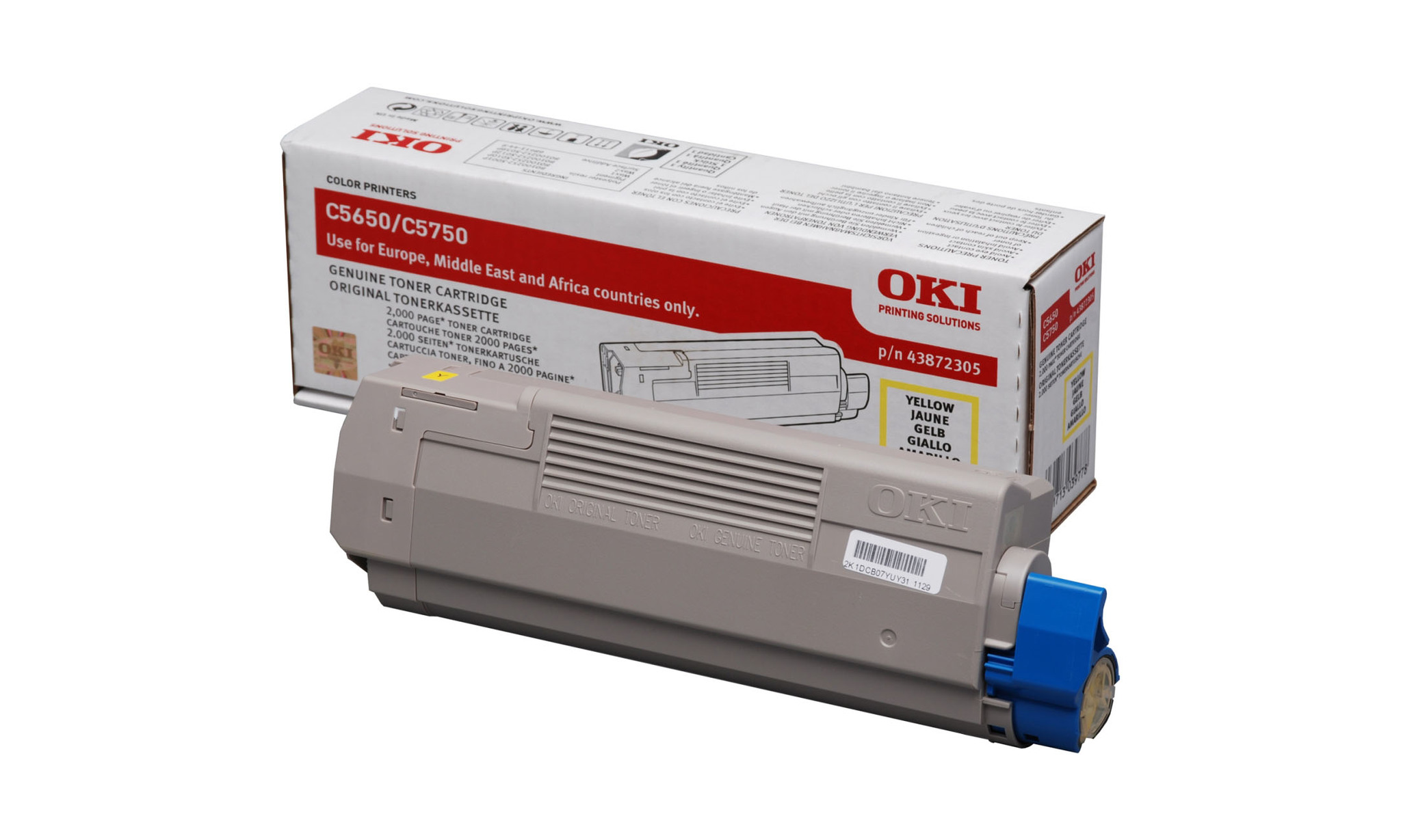 Тонер-картридж C712 11.5K NEU жовтий Oki (46507625)