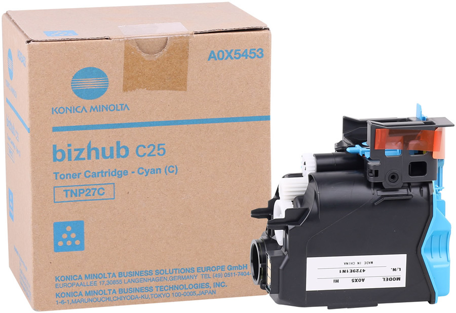 Тонер-картридж TNP-27C блакитний Konica Minolta (A0X5453)