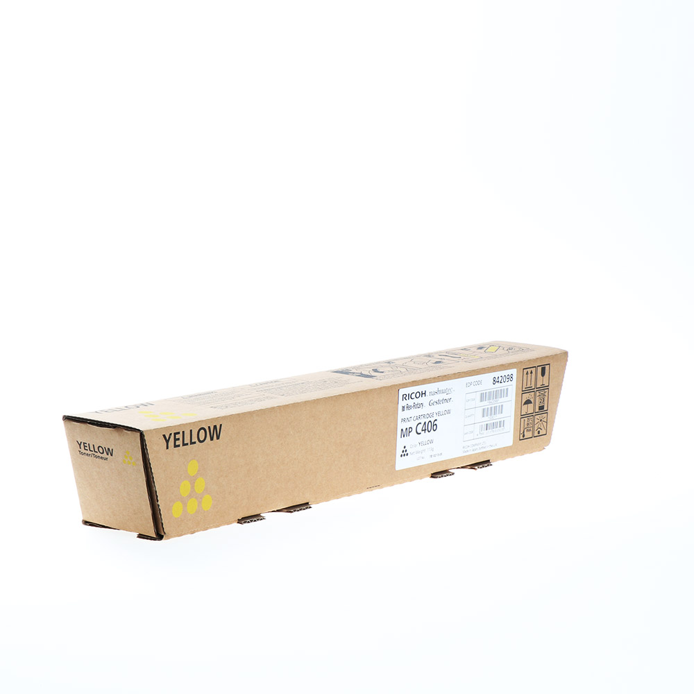 Тонер-картридж MPC406 жовтий Ricoh (842098)