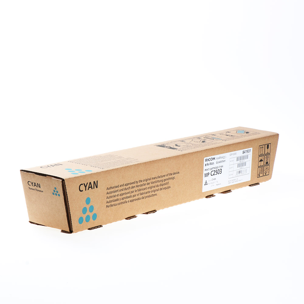 Тонер-картридж MPC2503 блакитний Ricoh (841931)