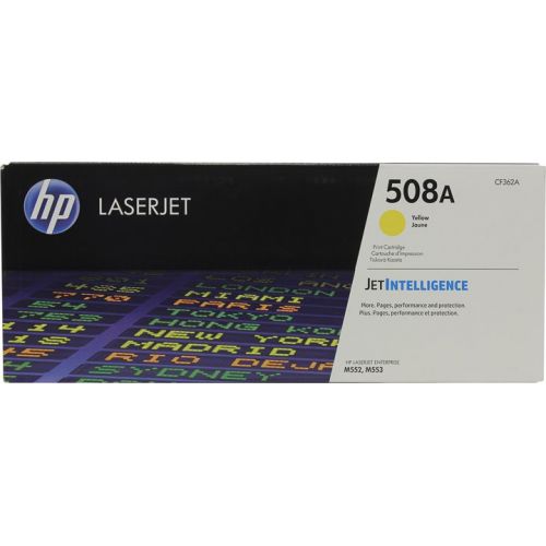 Картридж 508A жовтий HP (CF362A)