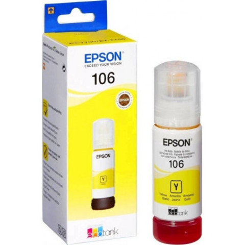 Чорнило 106 жовті, 70 мл Epson (C13T00R440)