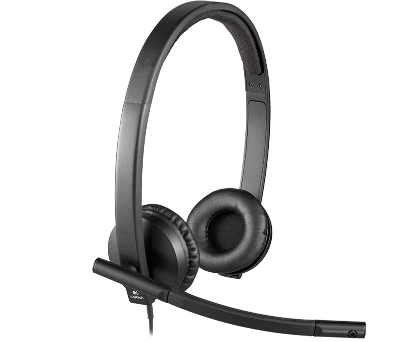 Навушники H570e Stereo чорні Logitech (981-000575)