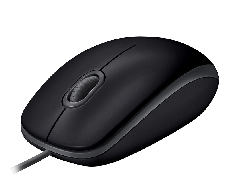 Миша USB B110 Optical Silent, чорна Logitech (910-005508)