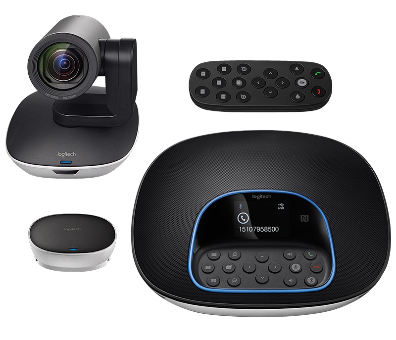 Веб-камера Group Video Conferencing System, чорна Logitech (960-001057)