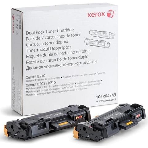 Тонер-картридж B205/B210, подвійна упаковка Xerox (106R04349)