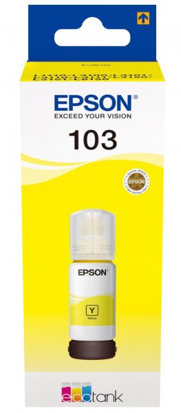 Чорнило 103 жовті, 65 мл Epson (C13T00S44A)