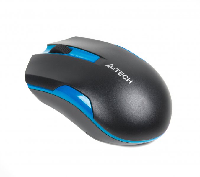 Миша бездротова G3-200N чорно-синя A4Tech (G3-200N Black+Blue)