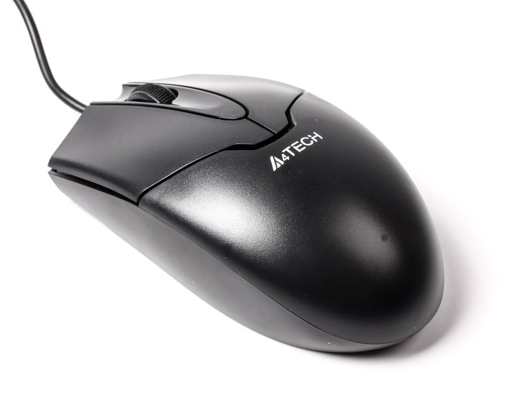 Миша USB OP-550 NU чорна A4Tech (OP-550NU USB (Black))