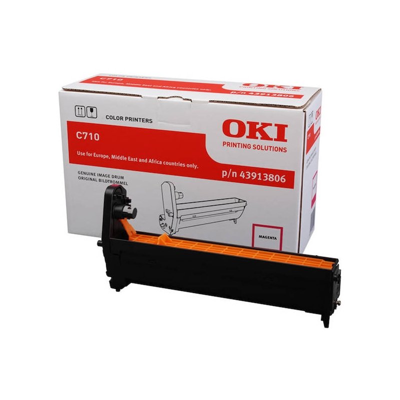 Драм-картридж C710 пурпуровий Oki (43913806)