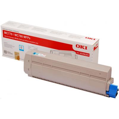 Тонер-картридж MC770/780 блакитний Oki (45396203)