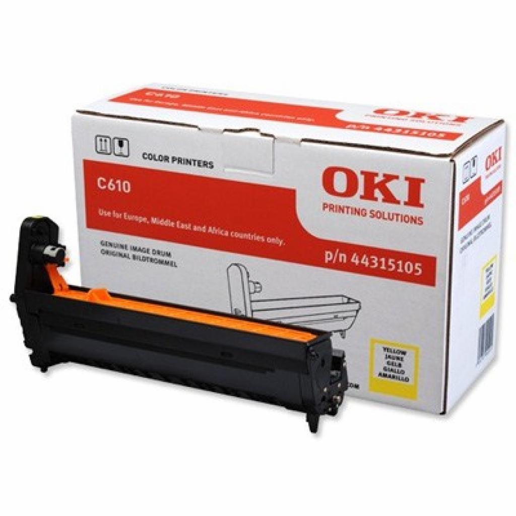 Драм-картридж C610 жовтий Oki (44315105)