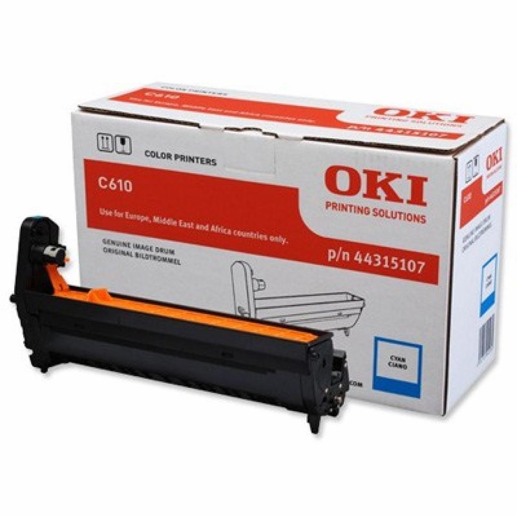 Драм-картридж C610 блакитний Oki (44315107)