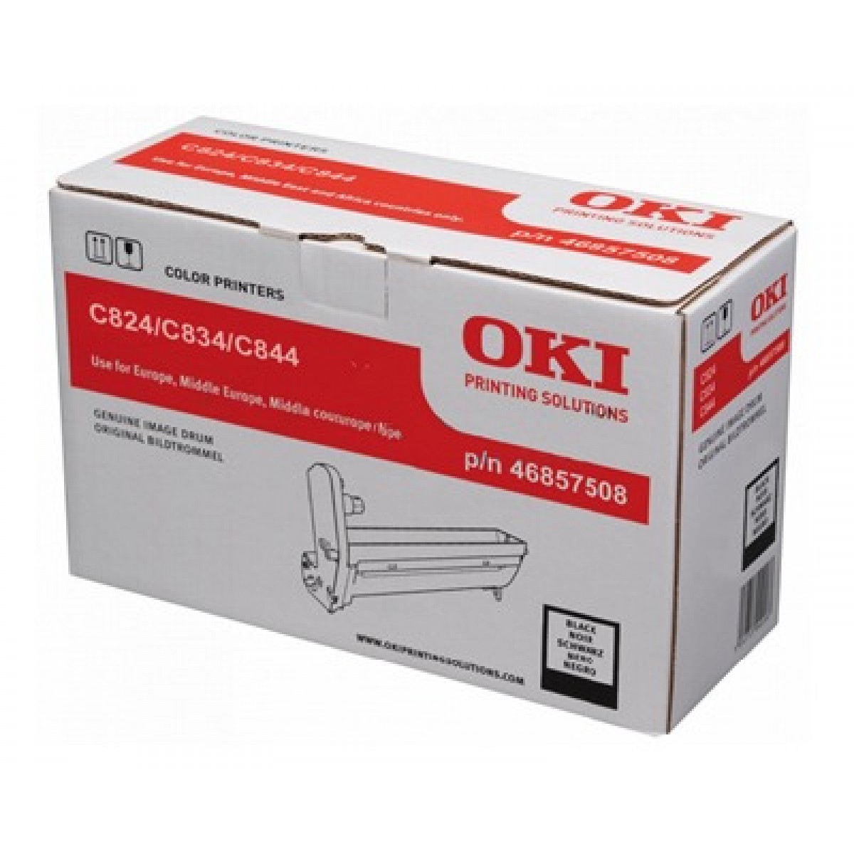 Драм-картридж C824/834/844 чорний Oki (46857508)