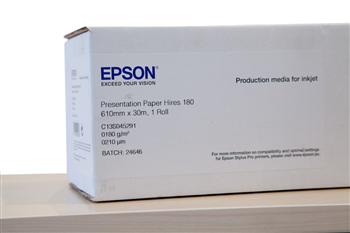 Фотопапір Presentation Paper HiRes 180 г/м2, 610 мм x 30 м Epson (C13S045291)
