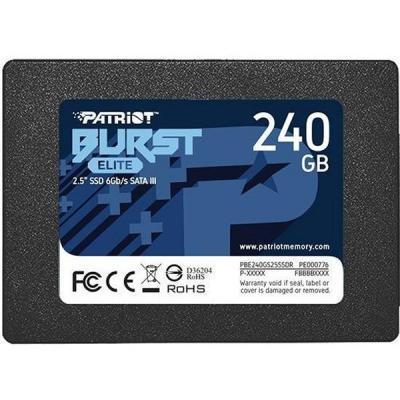 Твердотільний накопичувач SSD SATA 2.5" 240GB Patriot (PBE240GS25SSDR)