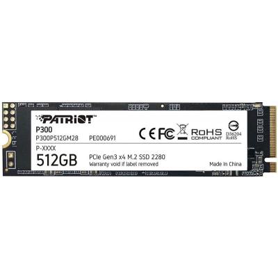 Твердотільний накопичувач SSD M.2 512GB Patriot (P300P512GM28)