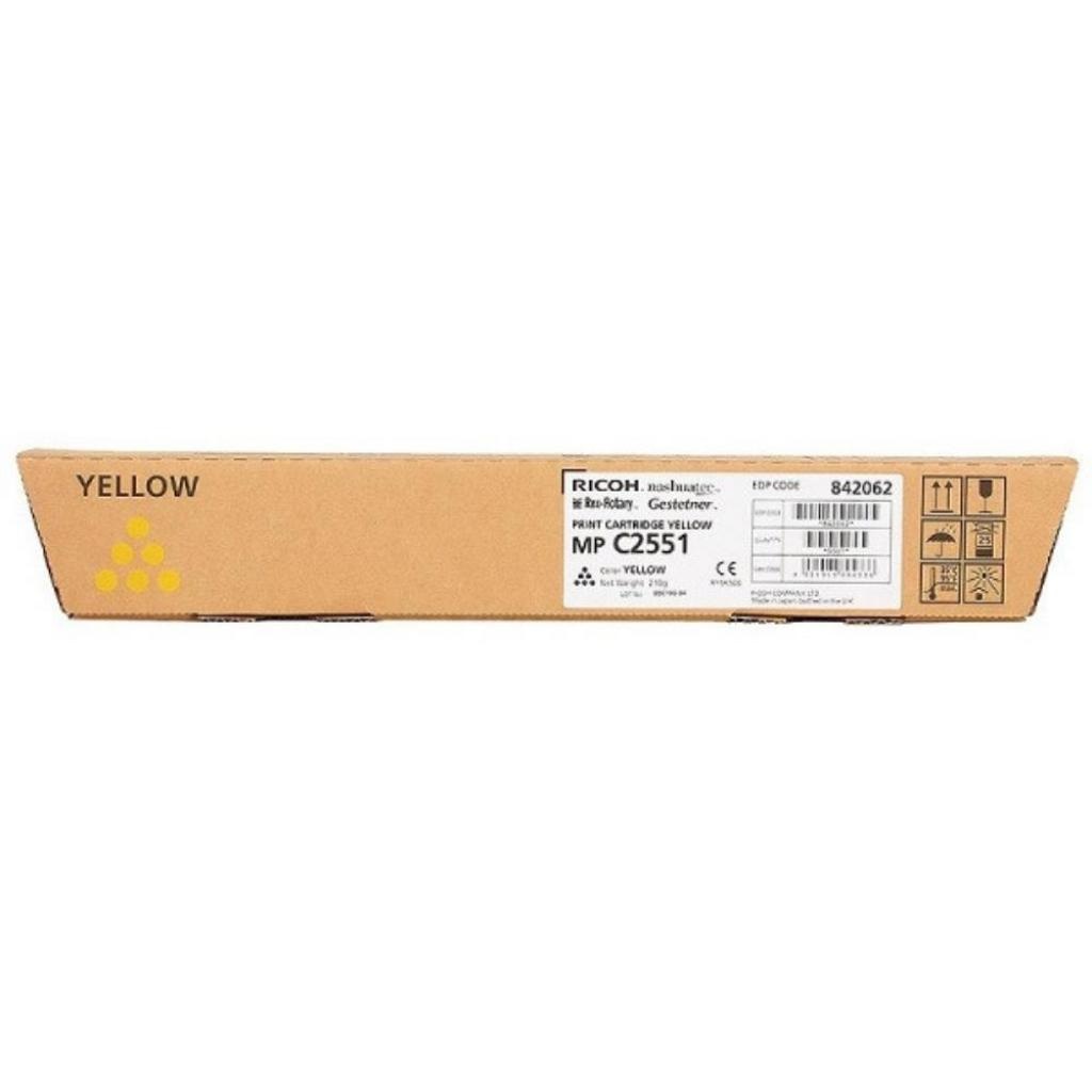 Тонер-картридж MPC2551 жовтий Ricoh (842062)