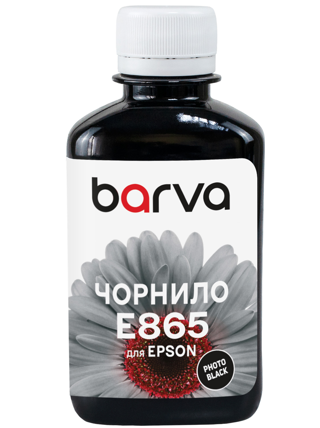 Чорнило для Epson T8651/T9651 BK спеціальне 180 мл, пігментне, чорне Barva (E865-684)