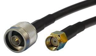 RPSMA male / 5m FF200 / N male