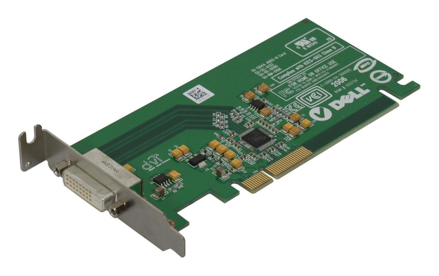 Low-profile DVI-D PCI Express 